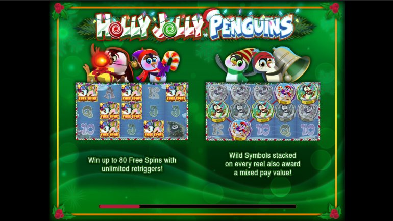 игровой автомат Holly Jolly Penguins